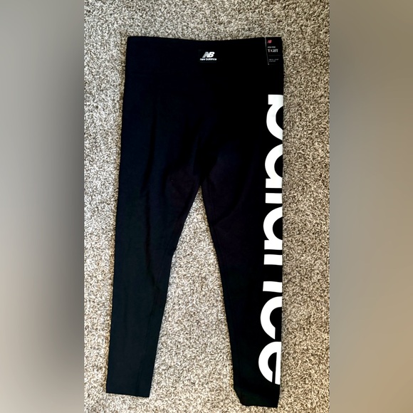 Women’s New Balance Active High Rise Tight Leggings Black Size 2 - Picture 3 of 7